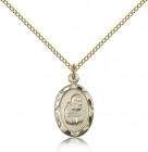 St. Pio of Pietrelcina Medal, Gold Filled