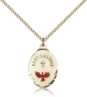 Confirmation Medal, Gold Filled