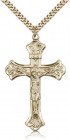 Crucifix Pendant, Gold Filled