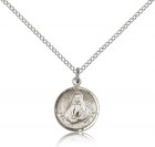 St. Frances Xavier Cabrini Medal, Sterling Silver