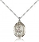 St. Remigius of Reims Medal, Sterling Silver, Medium