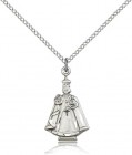 Infant Figure Medal, Sterling Silver