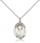 St. Dominic Savio Medal, Sterling Silver, Medium
