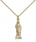 St. Jude Medal, Gold Filled