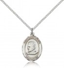 St. John Bosco Medal, Sterling Silver, Medium