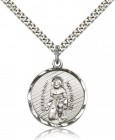 St. Perregrine Medal, Sterling Silver