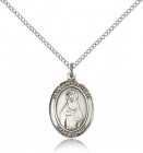 St. Hildegard Von Bingen Medal, Sterling Silver, Medium
