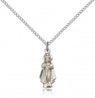 Infant of Prague Medal, Sterling Silver