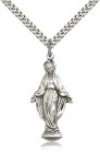 Miraculous Medal, Sterling Silver