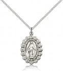 Miraculous Medal, Sterling Silver