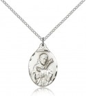 St. Francis Medal, Sterling Silver