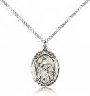St. Sophia Medal, Sterling Silver, Medium