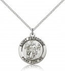 St. Peregrine Medal, Sterling Silver