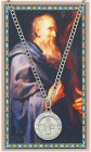 Round St. Philip Medal and Prayer Card Set