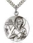 St. Andrew Medal, Sterling Silver