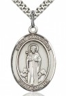 St. Barnabas Medal, Sterling Silver, Large