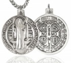 St. Benedict Medal, Sterling Silver