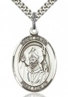 St. David of Wales Medal, Sterling Silver, Large