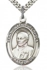 St. Ignatius of Loyola Medal, Sterling Silver, Large