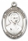St. John Berchmans Medal, Sterling Silver, Large