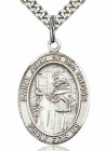 St. John of the Cross Medal, Sterling Silver, Large