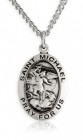 St. Michael the Archangel Medal, Sterling Silver