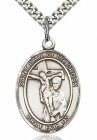 St. Paul of the Cross Medal, Sterling Silver, Large