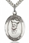 St. Philip Neri Medal, Sterling Silver, Large