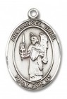St. Uriel Medal, Sterling Silver, Large