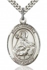 St. William of Rochester Medal, Sterling Silver, Large