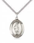 Women's Pewter Oval St. Gregory the Great Medal