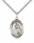 Women's Pewter Oval St. Joan of Arc Medal