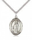 Women's Pewter Oval St. Patrick Medal