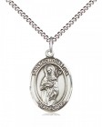 Women's Pewter Oval St. Scholastica Medal