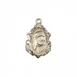 St.Teresa of Calcutta Medal, 14 Karat Gold [BL4901]