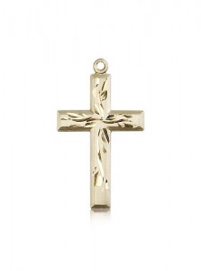 Cross Pendant, 14 Karat Gold [BL6600]