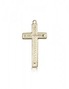 Cross Pendant, 14 Karat Gold [BL6661]