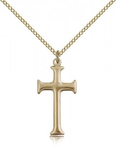 Cross Pendant, Gold Filled [BL6675]