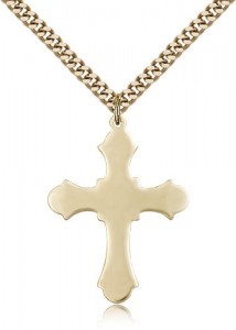 Cross Pendant, Gold Filled [BL6750]