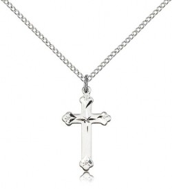 Cross Pendant, Sterling Silver [BL4777]