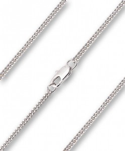 Women's or Youth Size Curb Chain with Clasp [CHBL0003]
