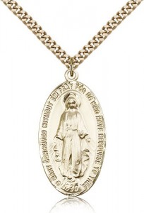 Miraculous Medal, Gold Filled [BL4475]