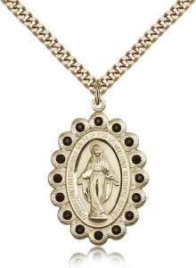 Miraculous Medal, Gold Filled [BL5319]