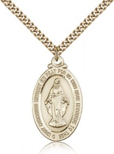 Miraculous Medal, Gold Filled [BL5927]