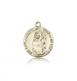 Our Lady of Loretto Medal, 14 Karat Gold [BL4936]