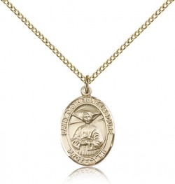 St. Catherine Laboure Medal, Gold Filled, Medium [BL1022]