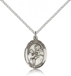St. John of God Medal, Sterling Silver, Medium [BL2347]