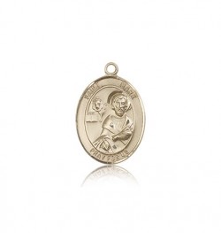 St. Mark the Evangelist Medal, 14 Karat Gold, Medium [BL2760]