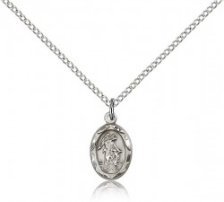 Guardian Angel Medal, Sterling Silver [BL4399]