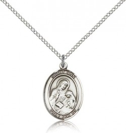 St. Ann Medal, Sterling Silver, Medium [BL0733]